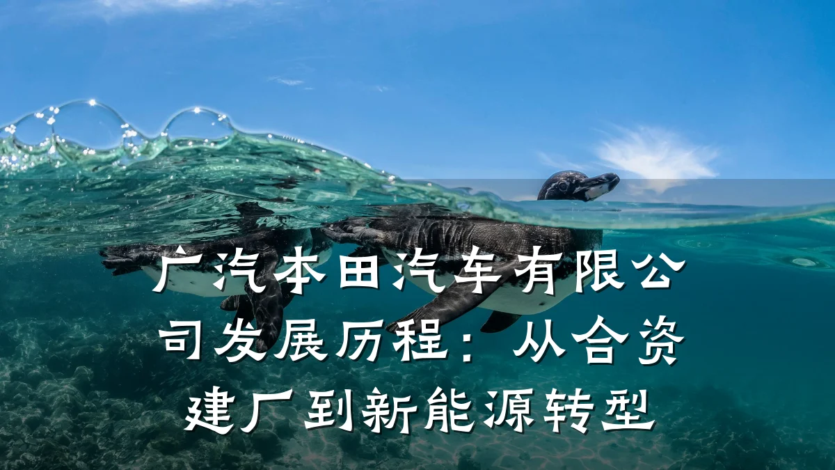 广汽本田汽车有限公司发展历程：从合资建厂到新能源转型