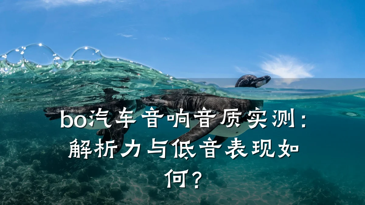 bo汽车音响音质实测：解析力与低音表现如何？
