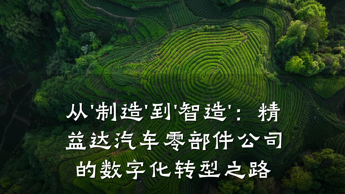 从'制造'到'智造'：精益达汽车零部件公司的数字化转型之路