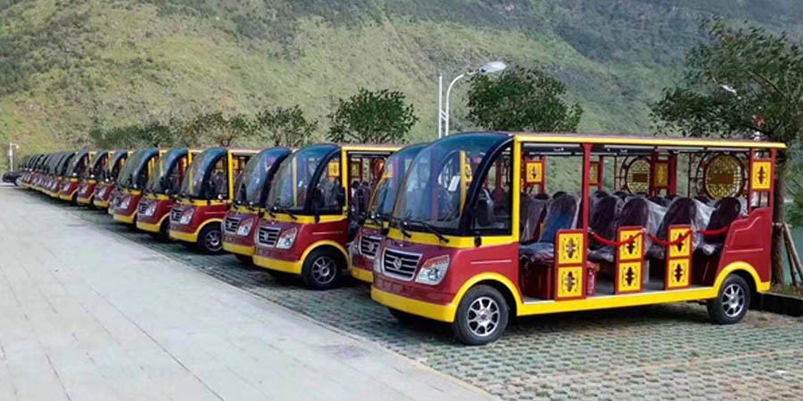 六枝·牂牁江燃油观光车