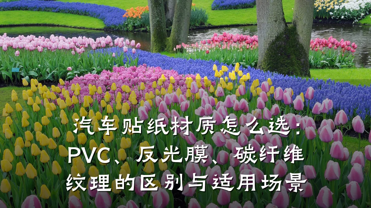 汽车贴纸材质怎么选:PVC、反光膜、碳纤维纹理的区别与适用场景