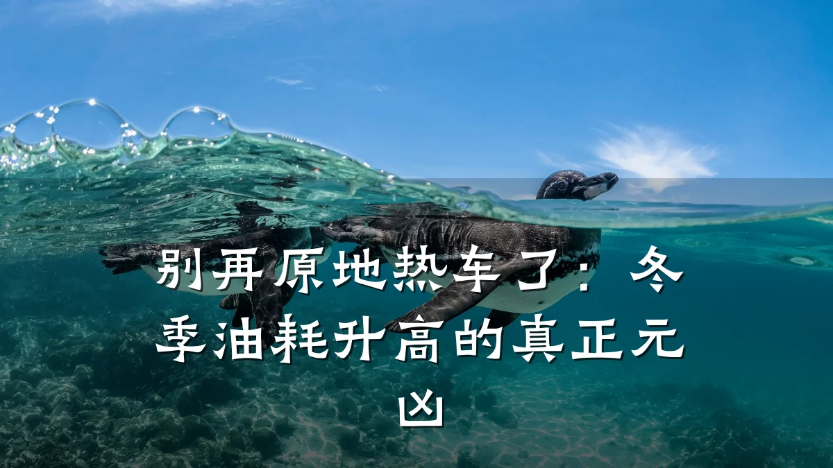 别再原地热车了:冬季油耗升高的真正元凶