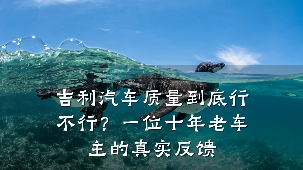 吉利汽车质量到底行不行？一位十年老车主的真实反馈