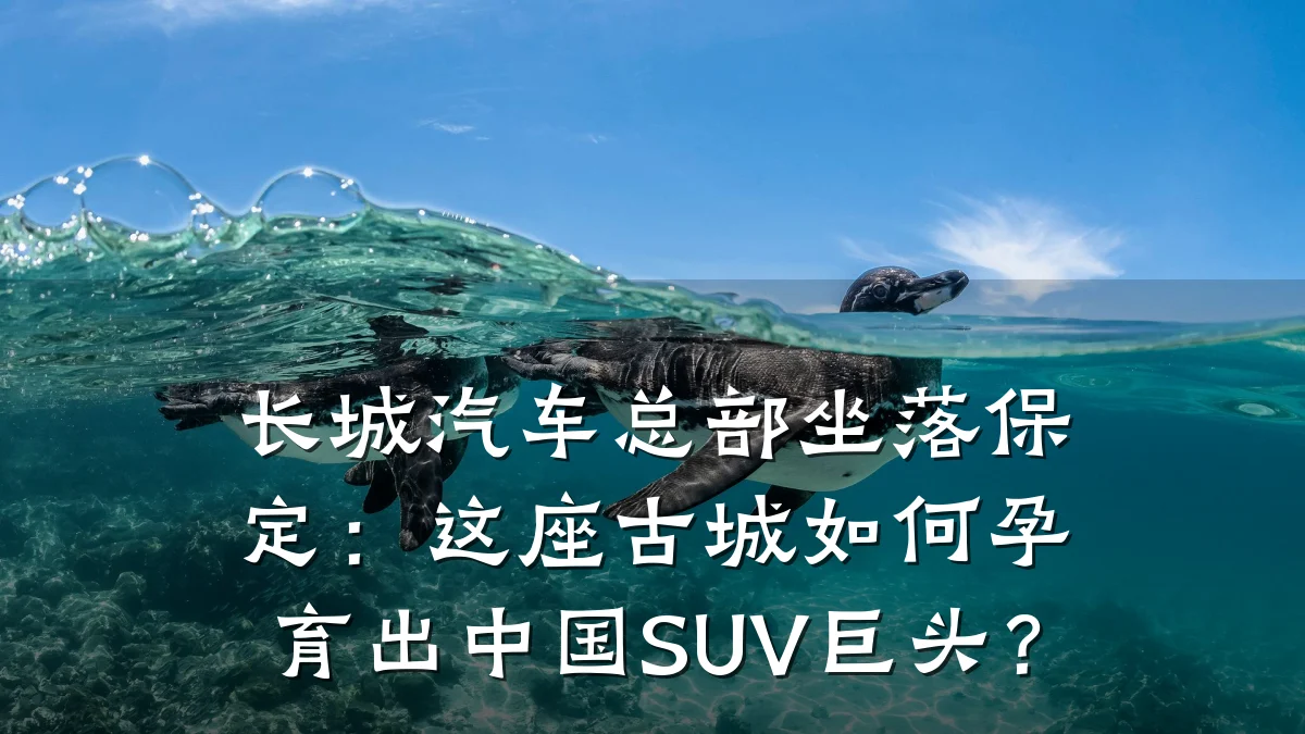 长城汽车总部坐落保定:这座古城如何孕育出中国SUV巨头?