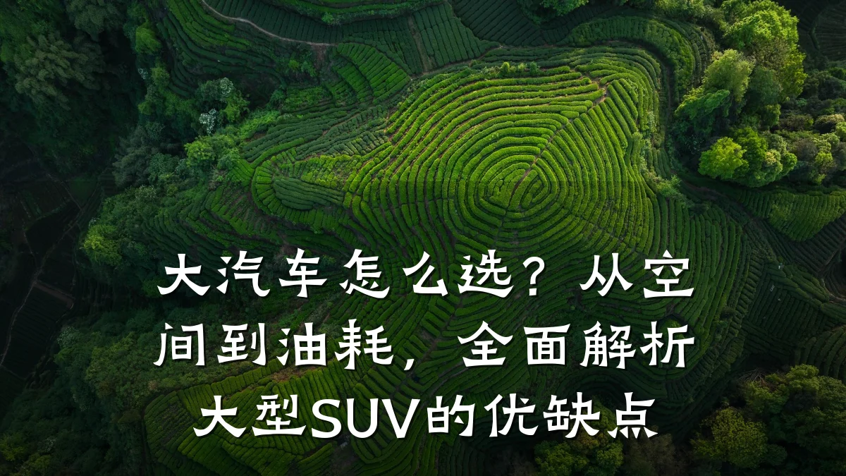 大汽车怎么选？从空间到油耗，全面解析大型SUV的优缺点