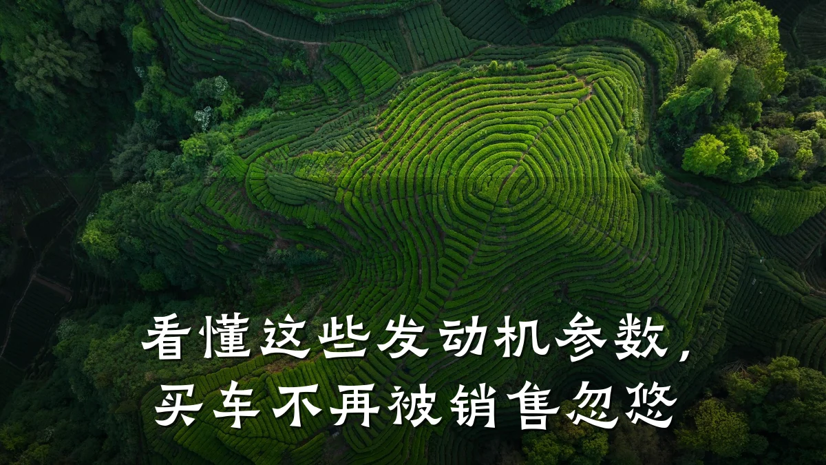 看懂这些发动机参数,买车不再被销售忽悠