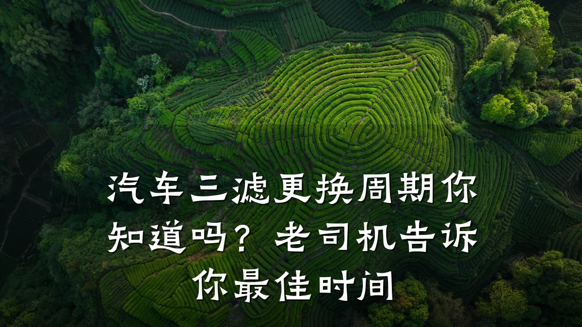 汽车三滤更换周期你知道吗?老司机告诉你最佳时间