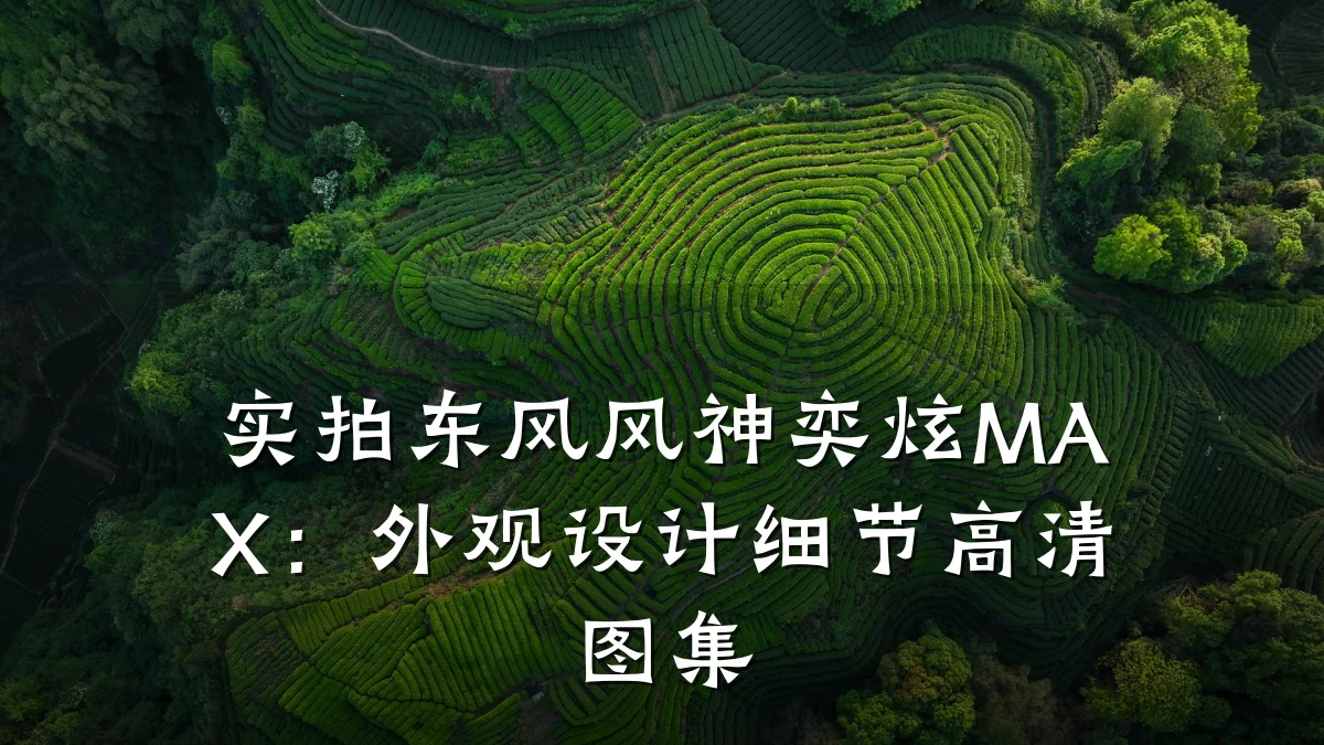 实拍东风风神奕炫MAX:外观设计细节高清图集