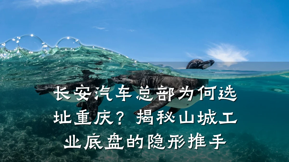 长安汽车总部为何选址重庆?揭秘山城工业底盘的隐形推手