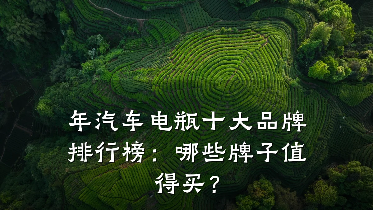 年汽车电瓶十大品牌排行榜:哪些牌子值得买?