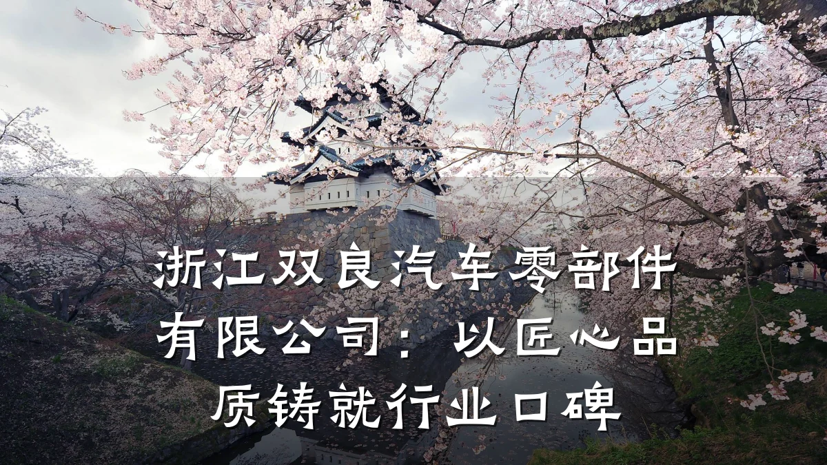 浙江双良汽车零部件有限公司:以匠心品质铸就行业口碑