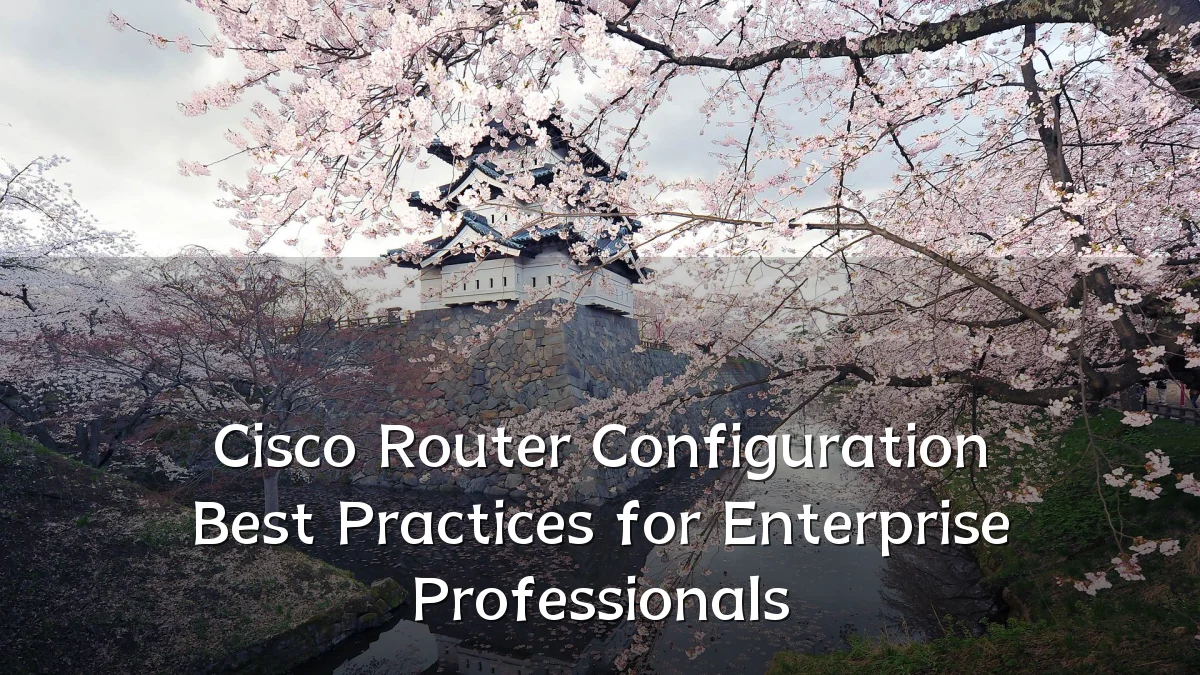 Cisco Router Configuration Best Practices for Enterprise Professionals