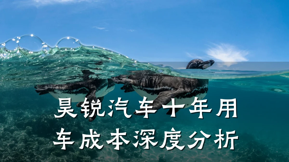 昊锐汽车十年用车成本深度分析