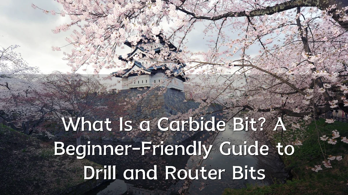 What Is a Carbide Bit? A Beginner-Friendly Guide to Drill and Router Bits