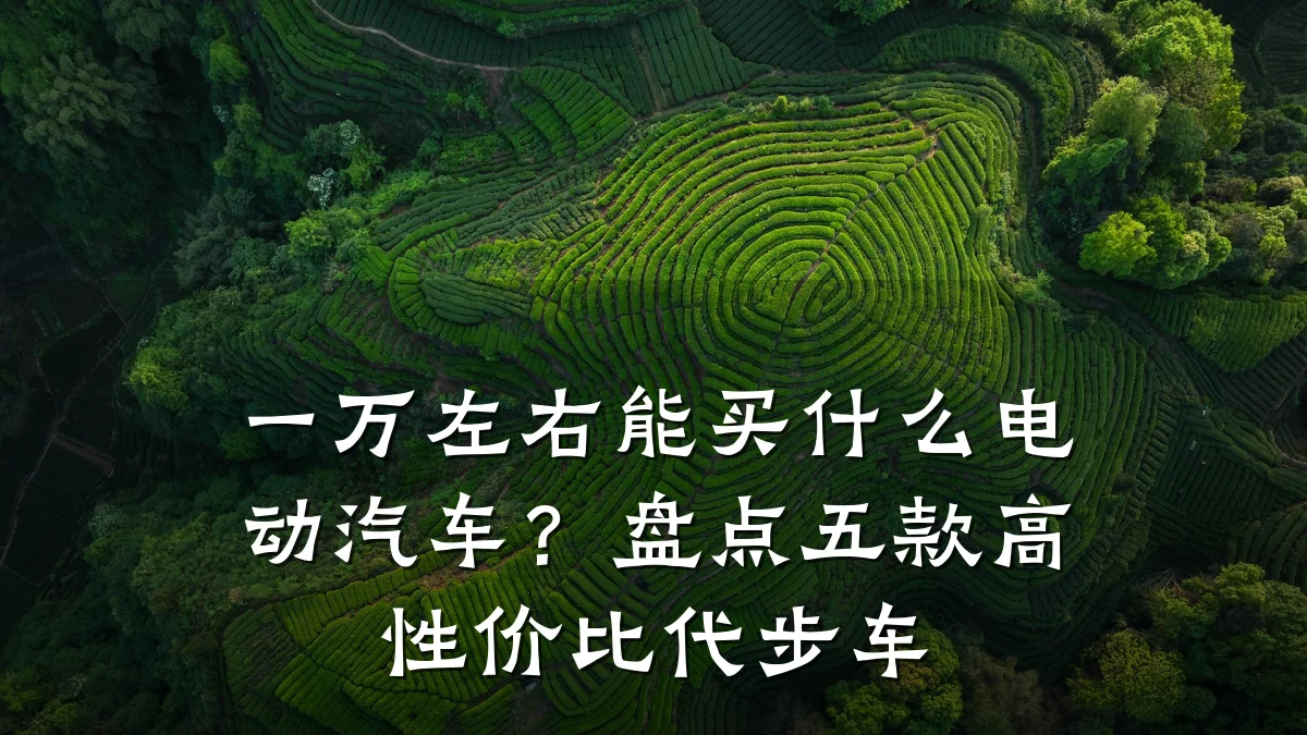 一万左右能买什么电动汽车?盘点五款高性价比代步车