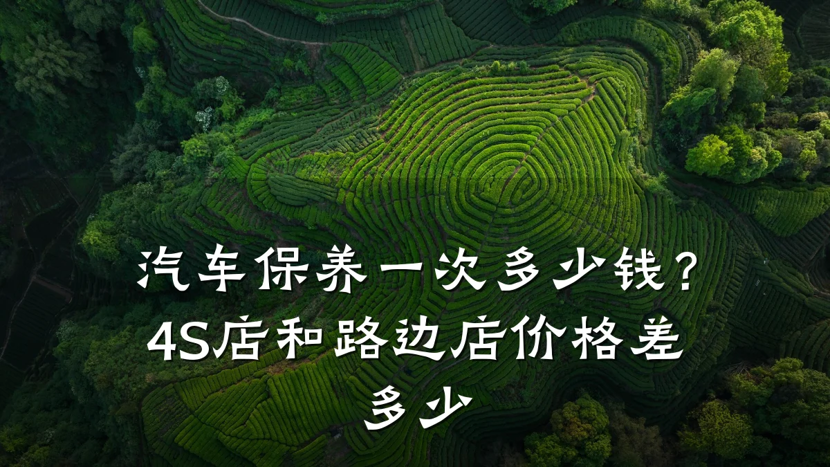 汽车保养一次多少钱?4S店和路边店价格差多少