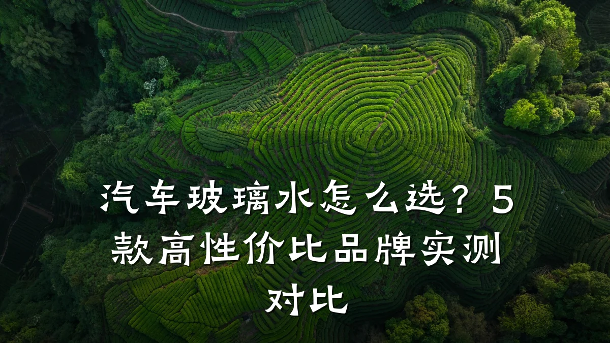汽车玻璃水怎么选？5款高性价比品牌实测对比