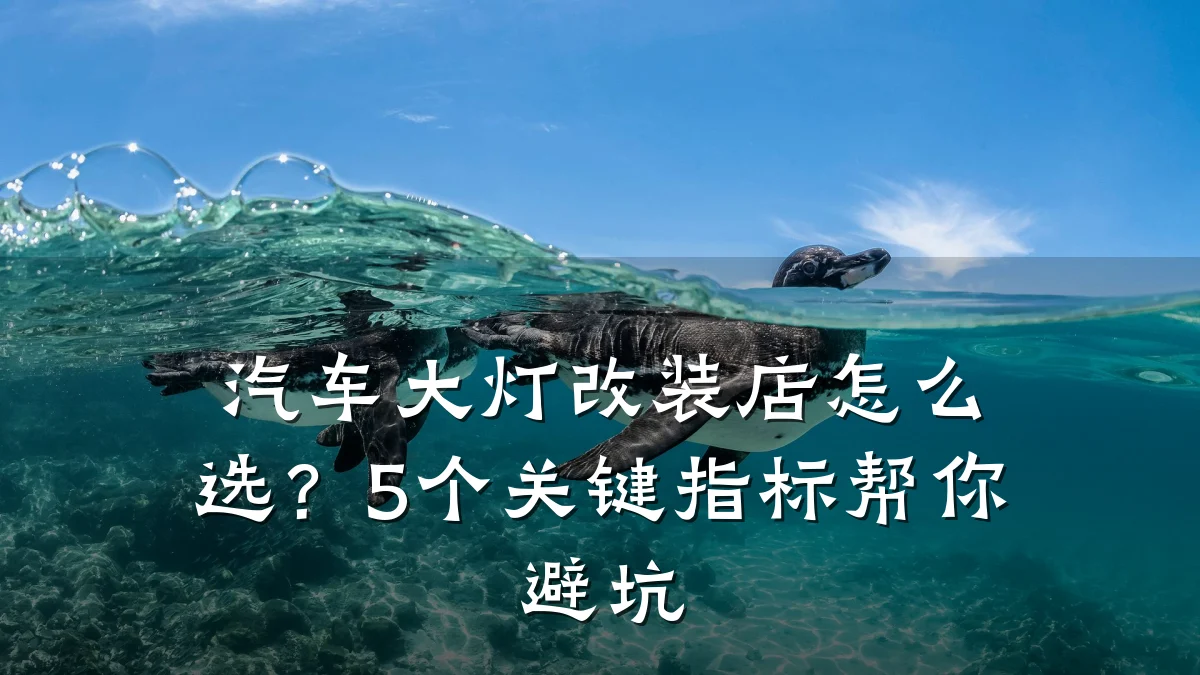 汽车大灯改装店怎么选？5个关键指标帮你避坑